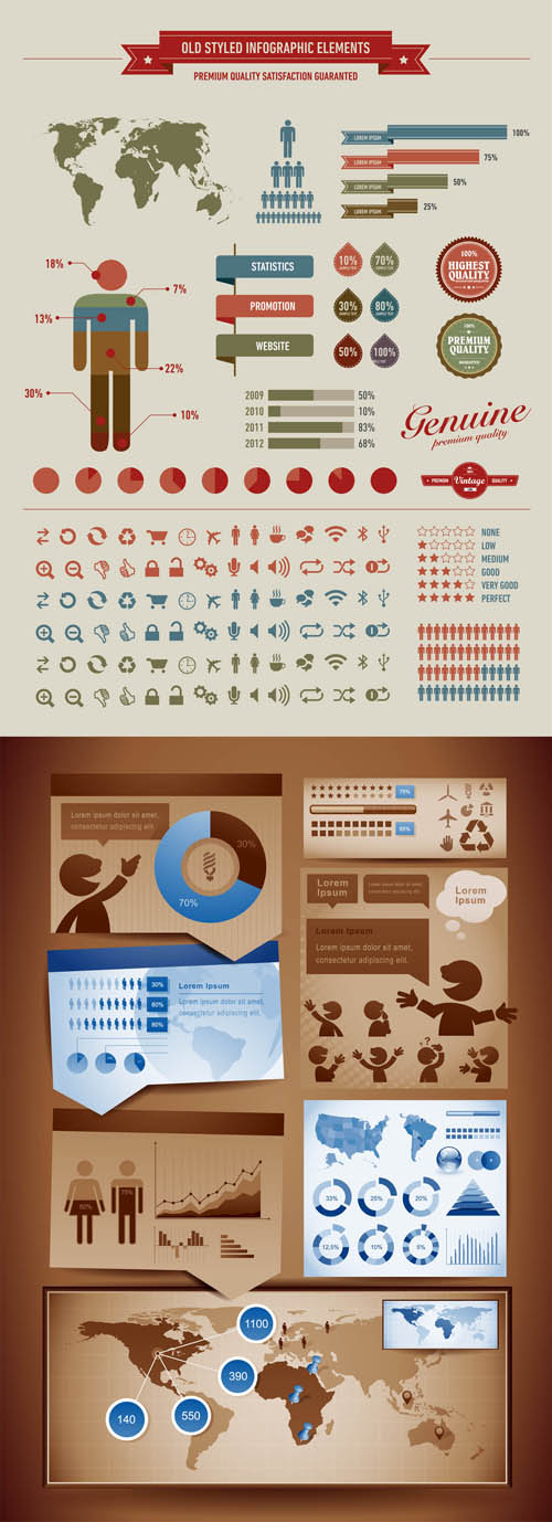 Infographics Vector Pack #80
