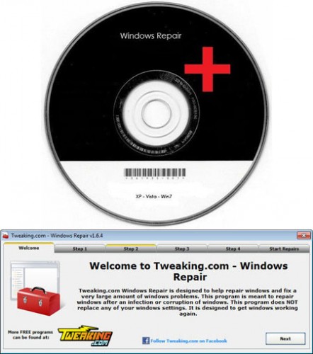 Tweaking.com - Windows Repair 1.7.5 Portable