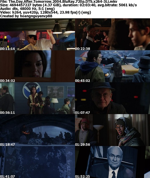 The Day After Tomorrow 720p BDRip DTS