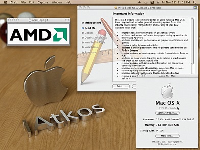 iAtkos S3 V2 Hackintosh Snow Leopard 10.6.8 For Pc (Mac OS X)