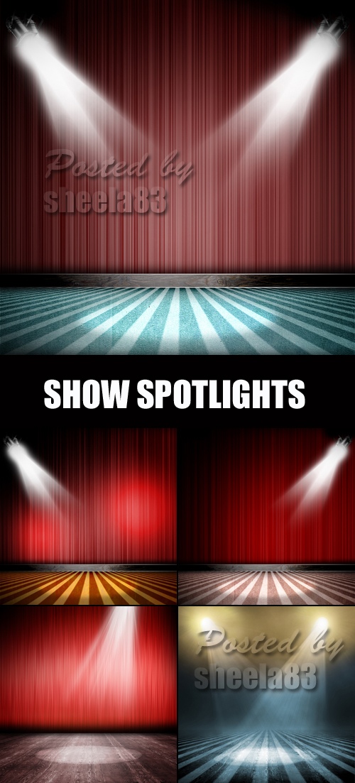 Stock Photo - Show Spotlights