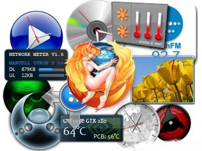 100 Gadgets for Windows 7/Vista