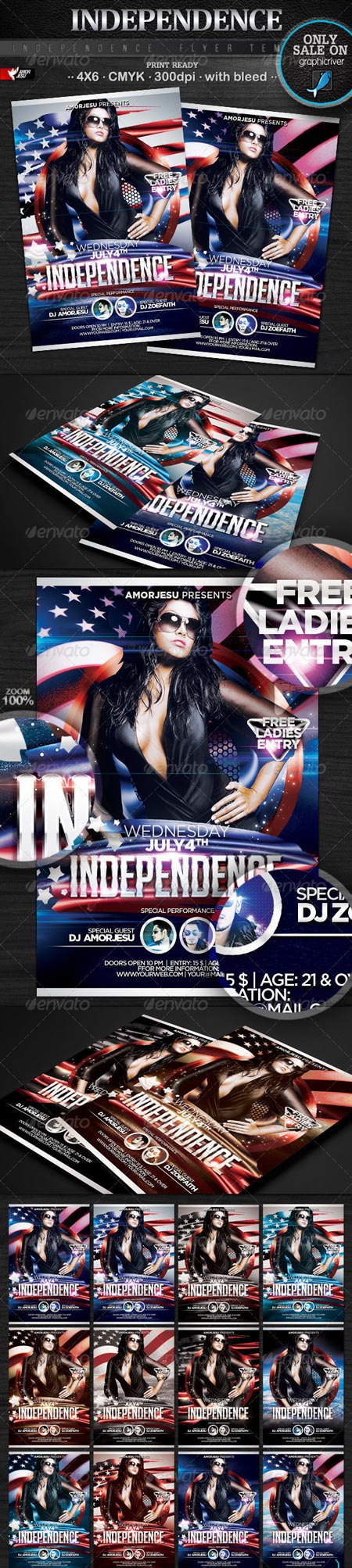 GraphicRiver Independence Flyer Template