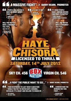 Изображение для Дэвид Хэй - Дерек Чисора / Haye vs. Chisora (эфир 14.07.2012) (2012) HDTVRip 720p (кликните для просмотра полного изображения)