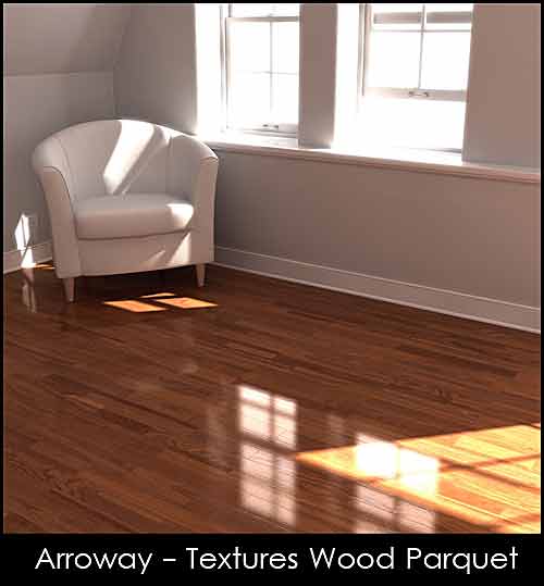 Arroway - Textures Wood Parquet