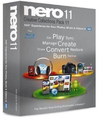 Nero 11.0.15800 Platinum HD облегчённая версия / Nero 11.0.15800 Platinum HD lite version (2011/RUS + ENG/PC)