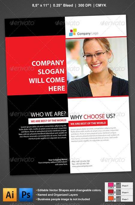 GraphicRiver Opposite Flyer Template