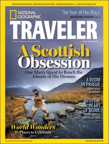 National Geographic Traveler Magazine - August/September 2012