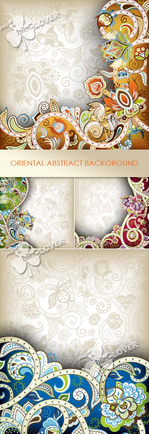 Oriental abstract background 0218