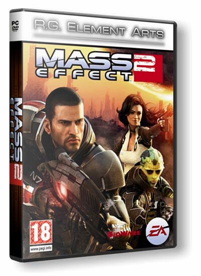 Mass Effect 2 v.1.02 + 24DLC (2010/MULTi2/RePack by R.G. Element Arts)