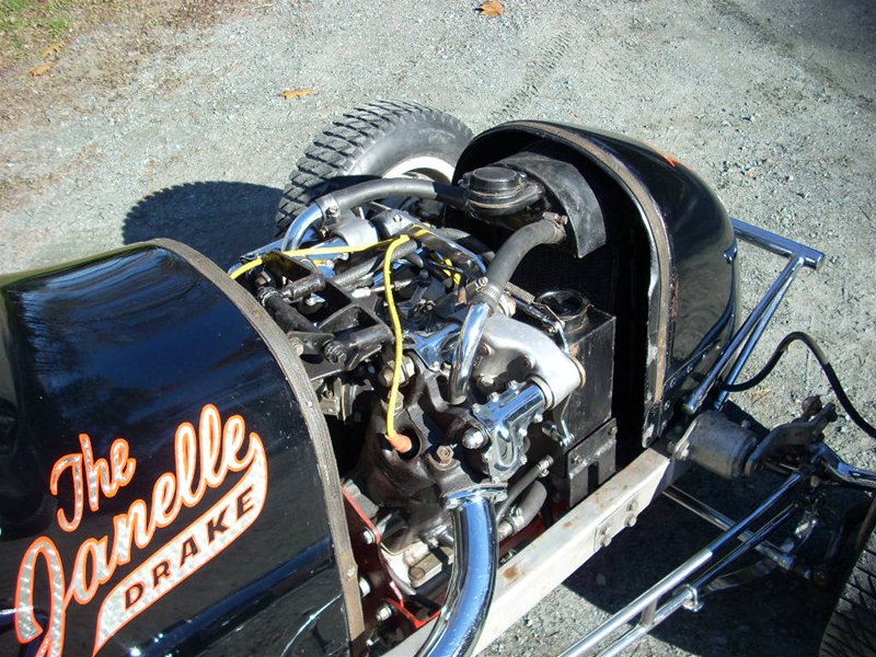 Гоночный Midget с двигателем Harley-Davidson Knucklehead