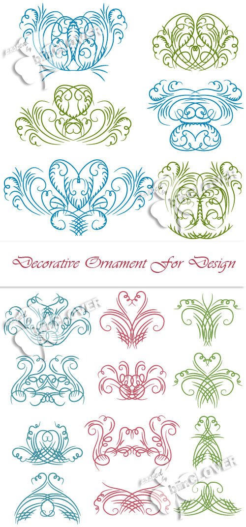 Decorative ornaments for design 0230