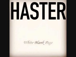Haster - White Blank Page (Mumford and Sons cover) (New Song) [2012]