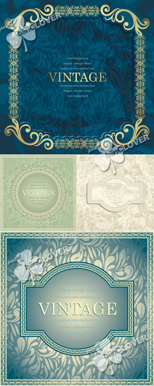 Elegant  invitation cards 0234