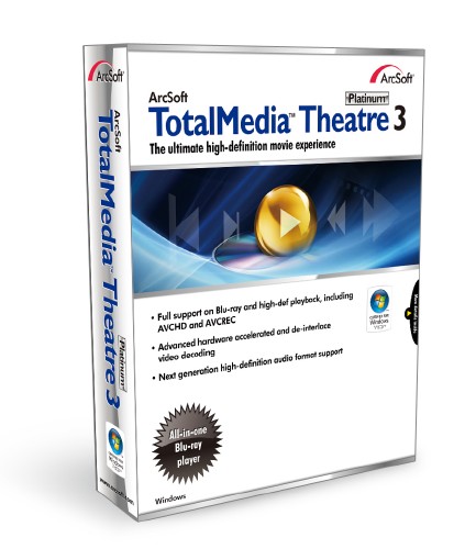 Arcsoft TotalMedia Theatre 5.0.1.114 with (SimHD + Sim3D) - (полная поддержка воспроизведения DVD Blu-Ray и HD DVD c HDD)