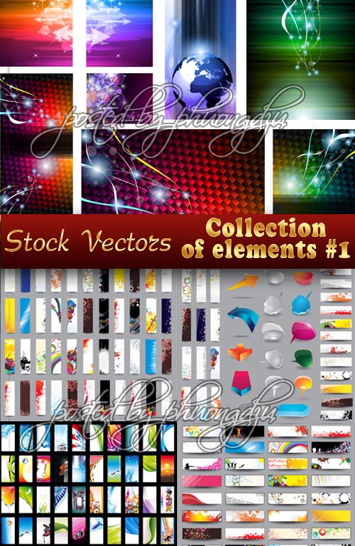Collection Elements Stock Vector S.1 