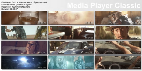 Zedd ft. Matthew Koma - Spectrum (Full HD 2012)