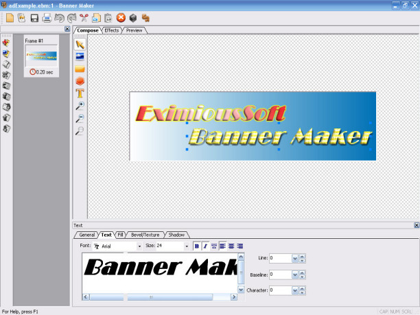 EximiousSoft Banner Maker 5.25