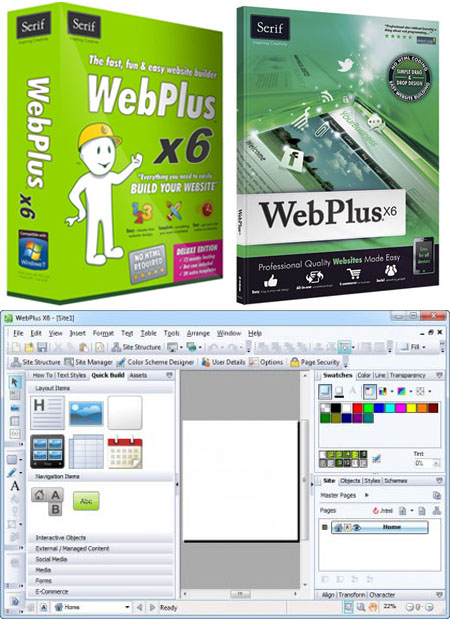 Serif WebPlus X6 14.0.1.023 Portable 