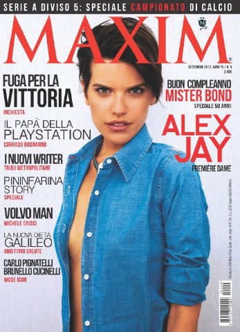 Maxim Italy - September 2012