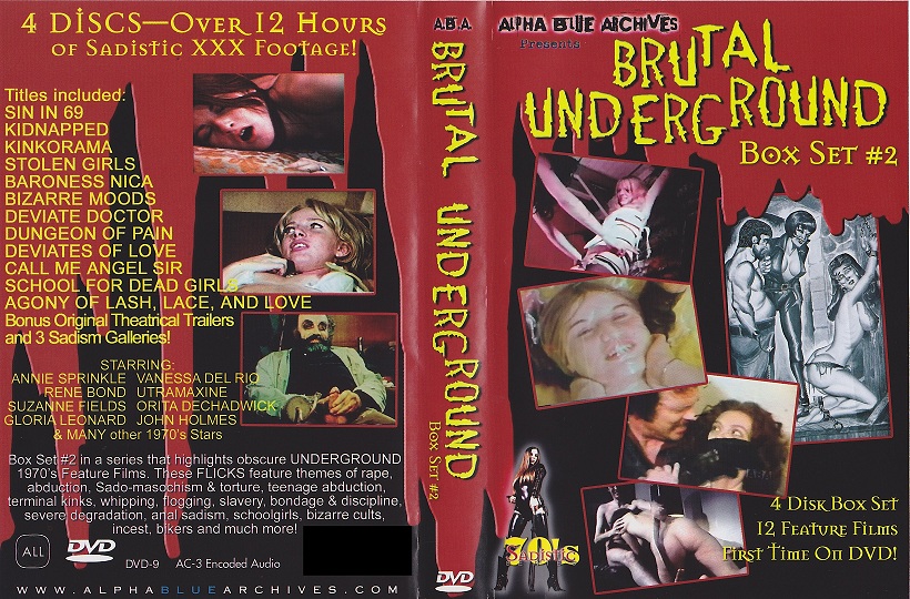 Kidnapped (Brutal Underground #2) /  (Gloria Leonard, After Hours Cinema / Alpha Blue Archives) [1972 ., Classic, Feature, DVDRip]