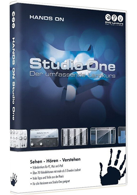 DVD Lernkurs Hands On Studio One GERMAN-Substance