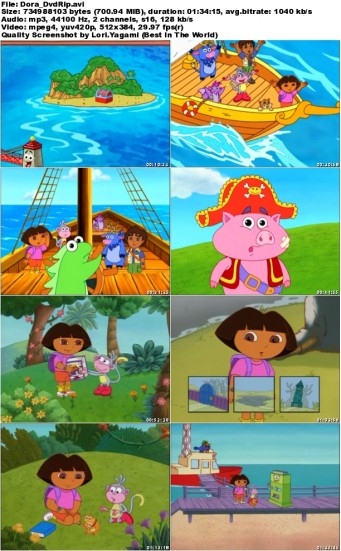 Dora the Explorer Doras Pirate Adventure 2002 DvdRip XviDUnKnOwN
