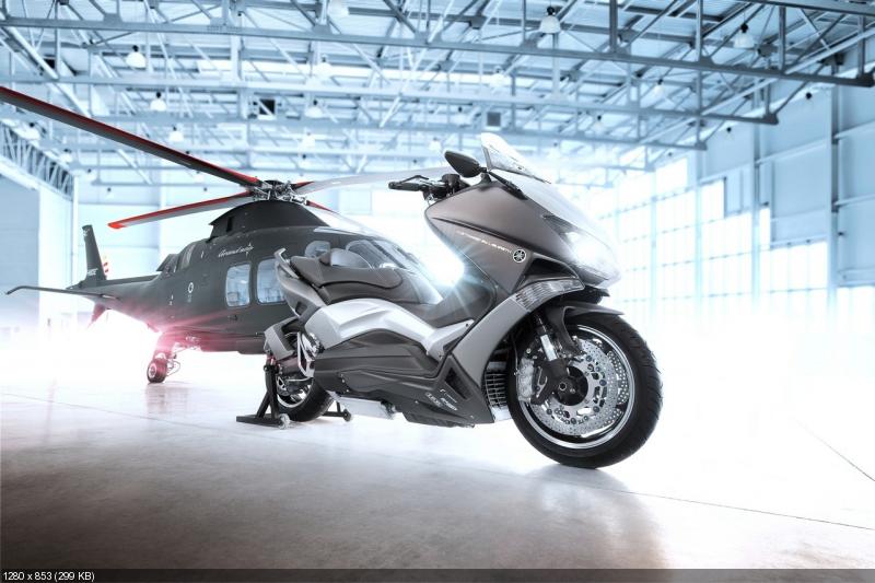 Скутер Yamaha TMAX Hyper - проект Людовика Лазарета